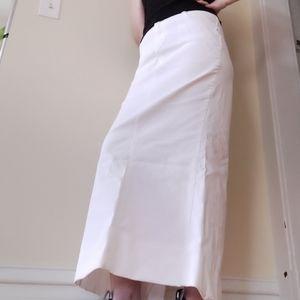 Maxi Skirt, Jeans Denim, WHBM, L